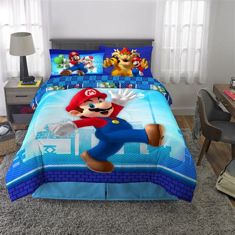 of 16. . Super mario brothers bedding